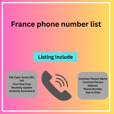 France phone number list