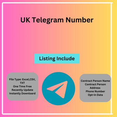 UK Telegram Number