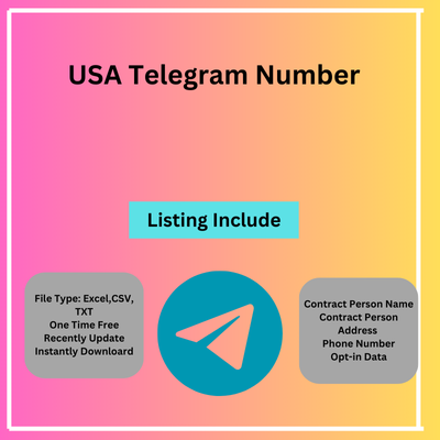 USA Telegram Number