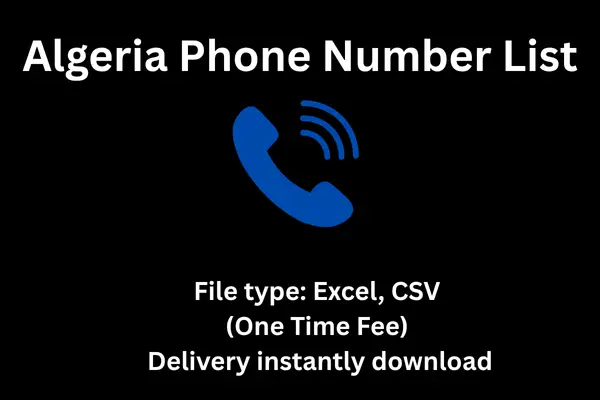 Algeria Phone Number List