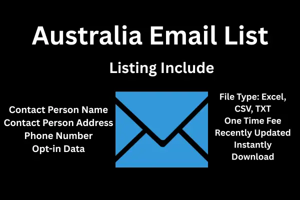 Australia email list