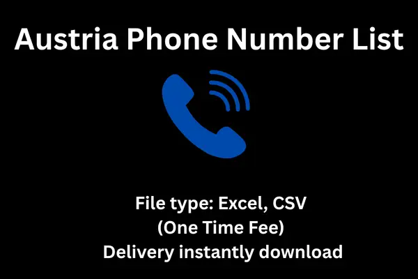 Austria Phone Number List