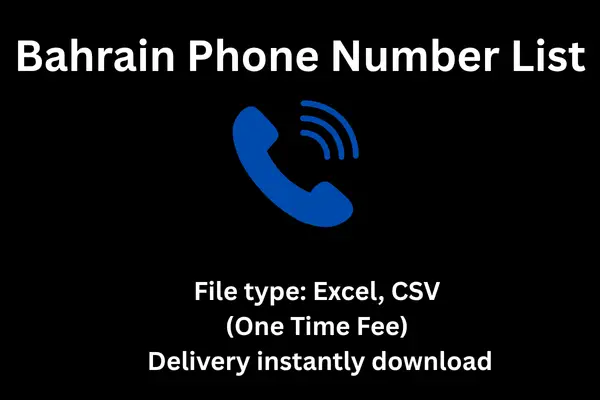 Bahrain Phone Number List
