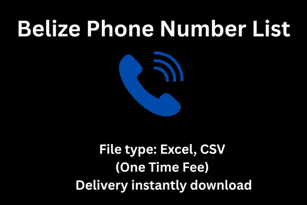 Belize Phone Number List