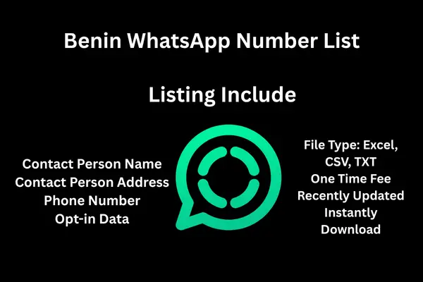 Benin whatsapp number list