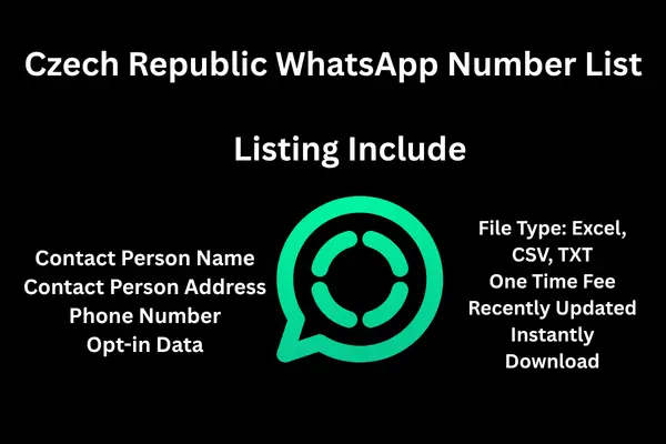 Czech Republic whatsapp number list