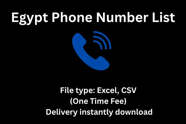 Egypt Phone Number List