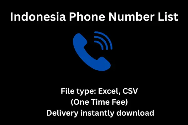Indonesia Phone Number List