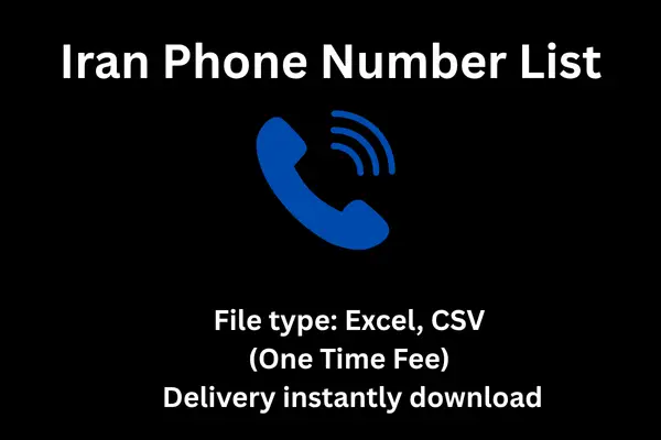 Iran Phone Number List
