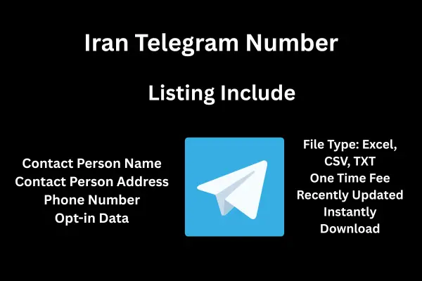 Iran telegram number