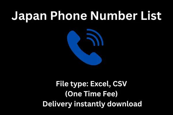 Japan Phone Number List