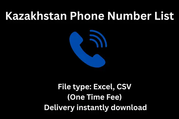 Kazakhstan Phone Number List