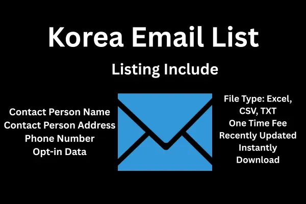 Korea email list