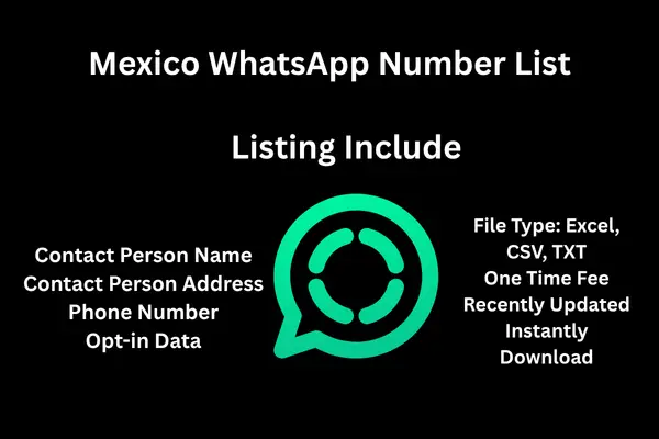 Mexico whatsapp number list