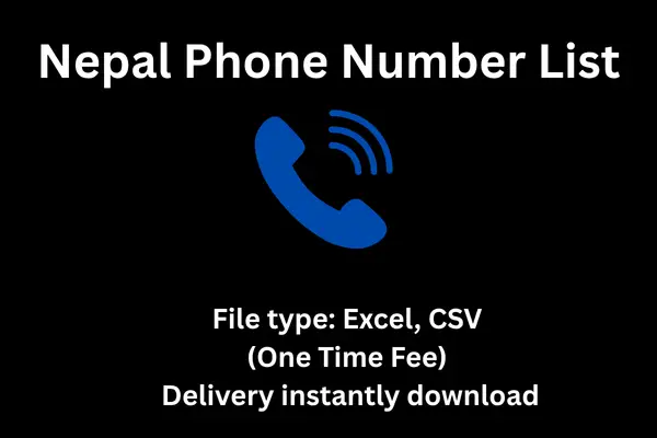 Nepal Phone Number List