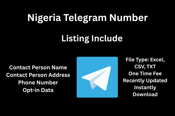 Nigeria telegram number