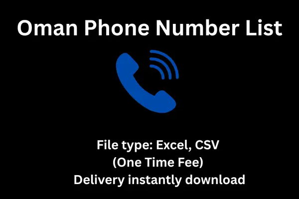 Oman Phone Number List