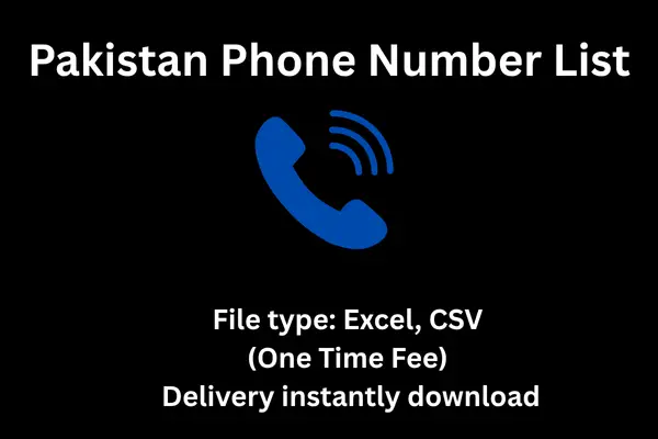Pakistan Phone Number List