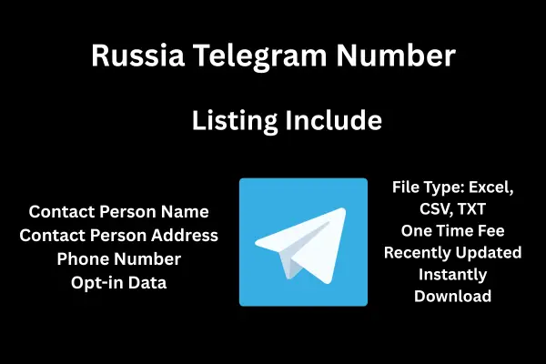 Russia telegram number