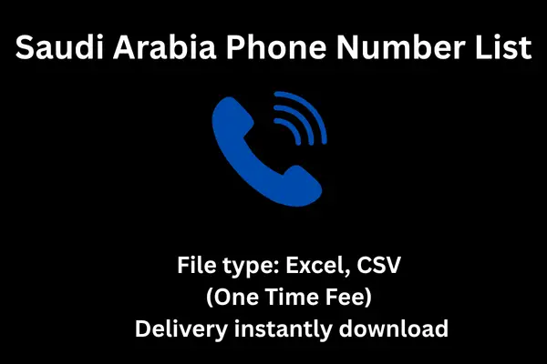 Saudi Arabia Phone Number List
