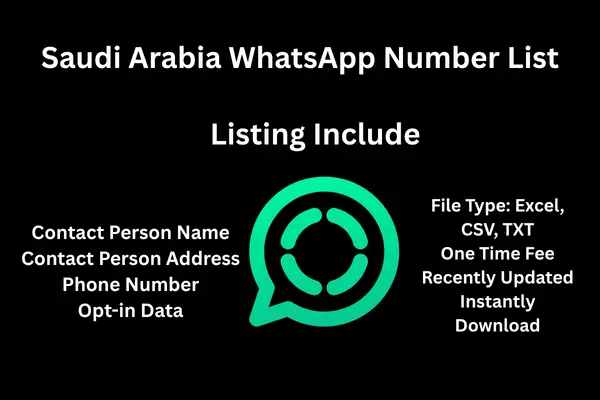 Saudi Arabia whatsapp number list