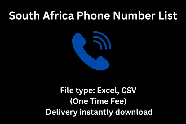 South Africa phone number list