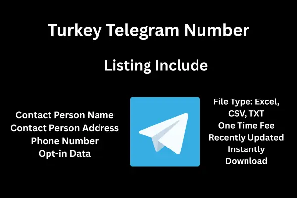 Turkey telegram number