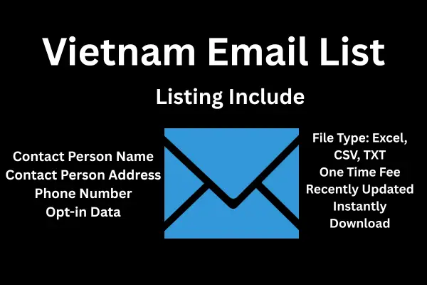 Vietnam email list